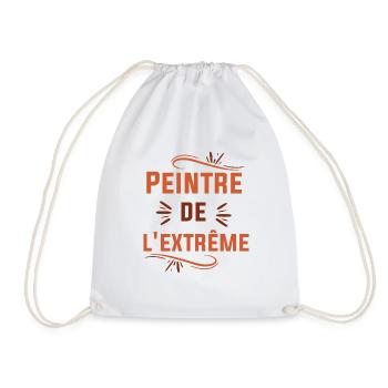Cadeau femme Peintre de l'extrême - Sac de sport léger - blanc - Devant