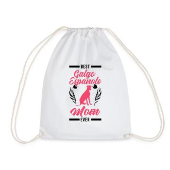 Meilleur Galgo Espanol Maman Ever Galgo Mama - Sac de sport léger - blanc - Devant