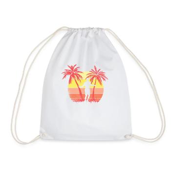 Salto de la cuerda del verano del verano de los 80 - Sac de sport léger - blanc - Devant