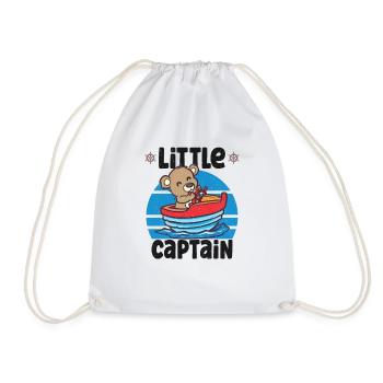 Voilier Voilier Bateau Kid Enfant Yacht Bateau - Sac de sport léger - blanc - Devant