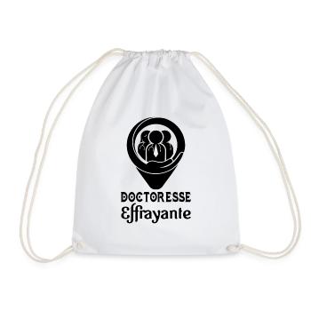 Tshirt femme Doctoresse effrayante - Sac de sport léger - blanc - Devant