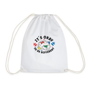 Autism Awareness Autism Disease Autistic Gift - Turnbeutel - Weiß - Vorne