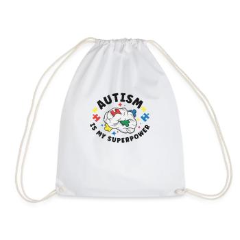 Autism Awareness Autism Disease Autistic Gift - Turnbeutel - Weiß - Vorne