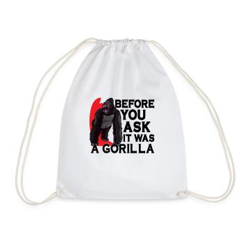 Hand Arm Amputee Assembly Required Amputation - Drawstring Bag - white - Front