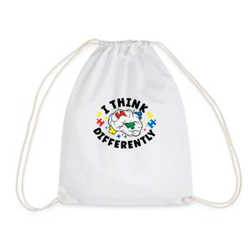 Autism Awareness Autism Disease Autistic Gift - Turnbeutel - Weiß - Vorne