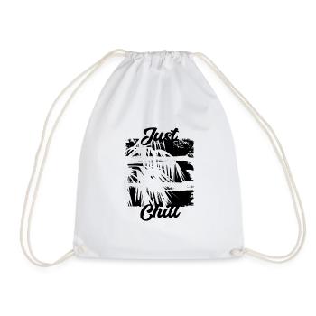 Été Jamaïque Just Chill Relax Design - Sac de sport léger - blanc - Devant
