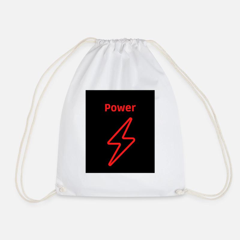 Power - Turnbeutel - Weiß