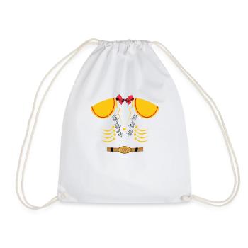 Hilarious Tauridor Torero Toreador Banderillero - Drawstring Bag - white - Front