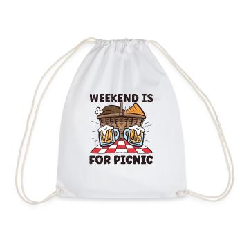 Picnic Lover Pique-Panier de nourriture Date de pique- - Sac de sport léger - blanc - Devant