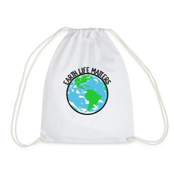 Nature Conservation Climate Conservationists Sea - Drawstring Bag - white - Front