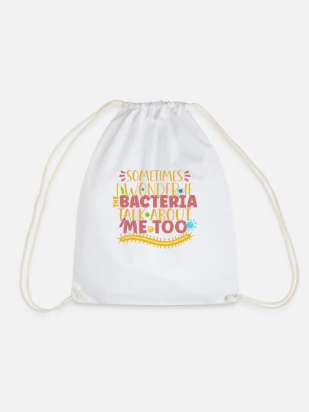 Microbiologist Microbiology Lab Staph Biology - Turnbeutel - Weiß