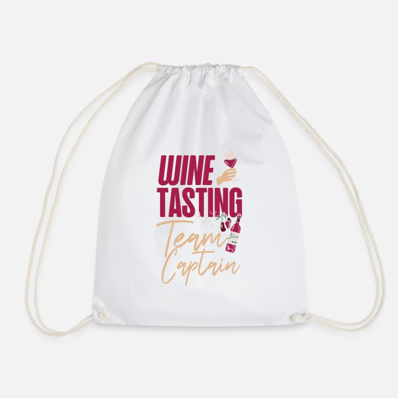 Sommelier Wine Drinking Tasting - Turnbeutel - Weiß