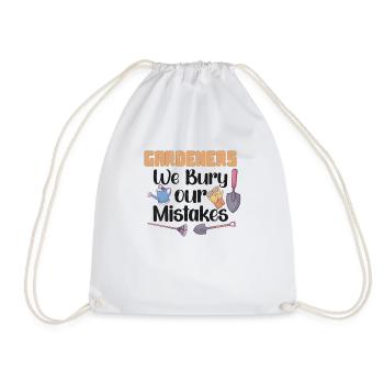 Jardinage Plantes Jardinier Plantation Nature Cadeau - Sac de sport léger - blanc - Devant