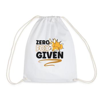 Fox lovers Foxes Love red fox Cuter - Drawstring Bag - white - Front