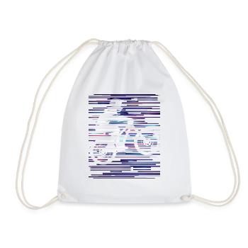 Vélo de montagne - Sac de sport léger - blanc - Devant
