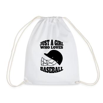 Baseball Amateur de baseball Femme Jeu de baseball - Sac de sport léger - blanc - Devant