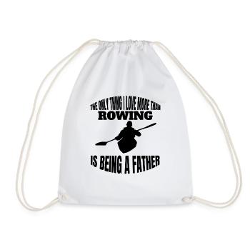 Rameur Père Rameur Papa Rowing Club Papa Aviron - Sac de sport léger - blanc - Devant