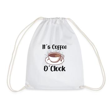 Coffee Lover Caffeine Molecule Java Latte Espresso - Turnbeutel - Weiß - Vorne