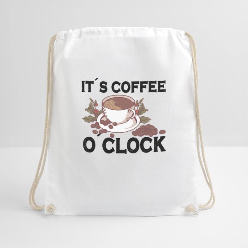 Coffee Lover Caffeine Molecule Java Latte Espresso Turnbeutel