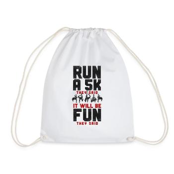 Running Runner Semi-Marathon - Sac de sport léger - blanc - Devant