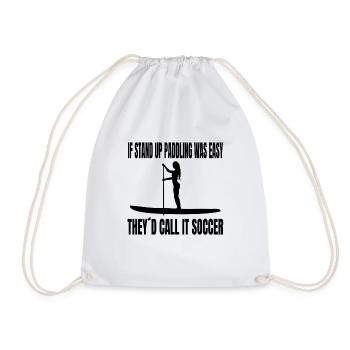 Stand Up Paddle Surf Stand-up Paddler Stand up Paddle - Sac de sport léger - blanc - Devant