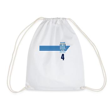 Greece Hellas Greece Greek Football - Drawstring Bag - white - Front