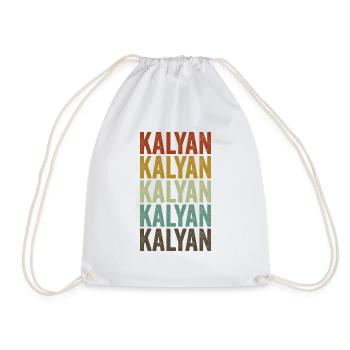 Kalyan India Rétro Vintage - Sac de sport léger - blanc - Devant