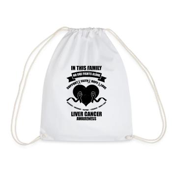 Nouveauté Cette famille surmonte le cancer du foie - Sac de sport léger - blanc - Devant
