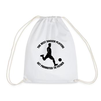 Football Père Papa Entraîneur de football Joueur de football - Sac de sport léger - blanc - Devant
