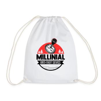 Hilarant Millenial Anti Theft Chiliastic Device - Sac de sport léger - blanc - Devant