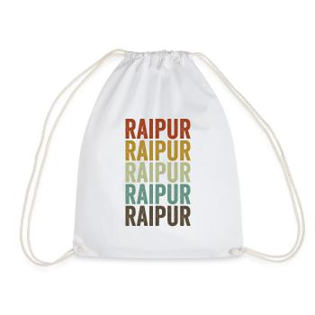 Raipur India Retro Vintage - Sac de sport léger - blanc - Devant