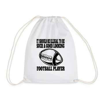 Entraîneur de football américain Fan de football américain - Sac de sport léger - blanc - Devant