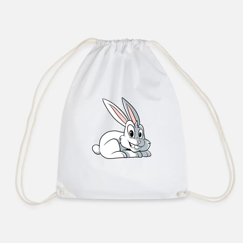 Lapin mignon - Sac de sport léger - blanc