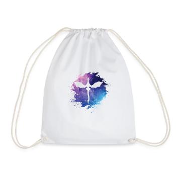 Signe du zodiaque de la tache du dragon - Sac de sport léger - blanc - Devant