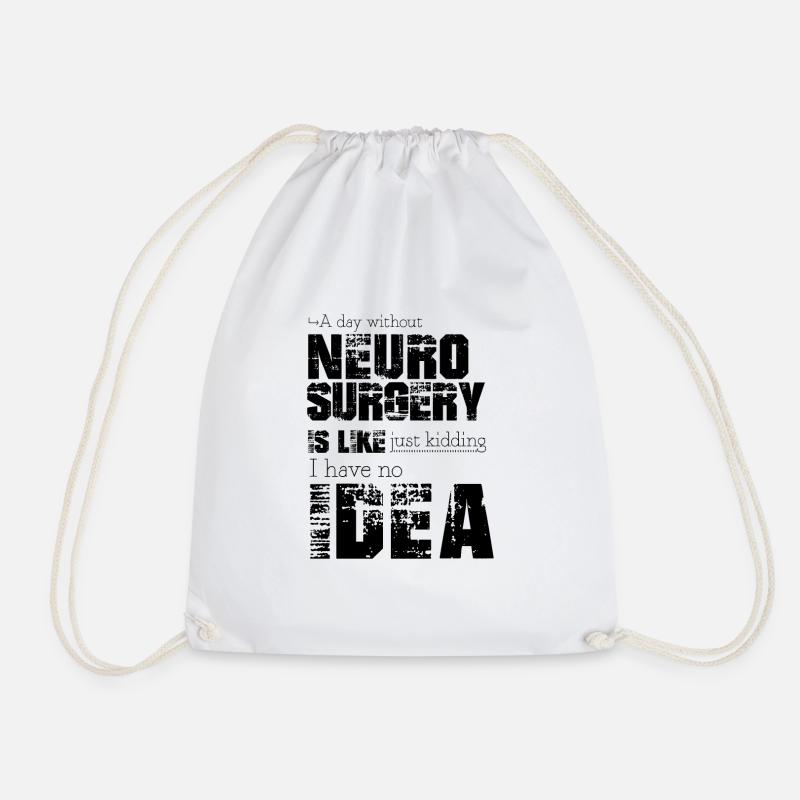 Neurochirurgie - Turnbeutel - Weiß