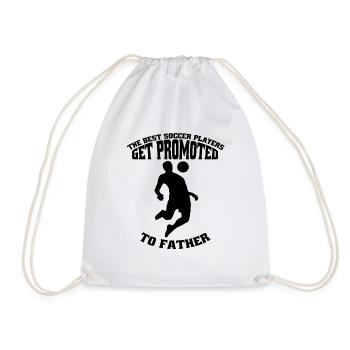 Joueur de football papa football père entraîneur de football - Sac de sport léger - blanc - Devant