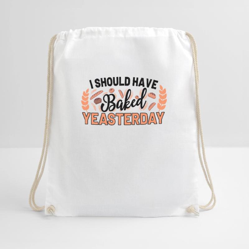 Bread baking bakery bread baker bread baking machine Drawstring Bag