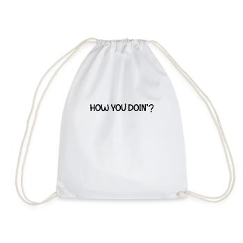 Cinéma / Citation / Série télé / Geek - Sac de sport léger - blanc - Devant