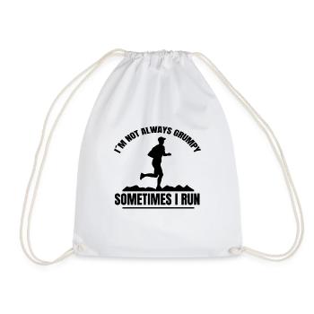 Jogger cardio fit jogging course d’entraînement - Sac de sport léger - blanc - Devant