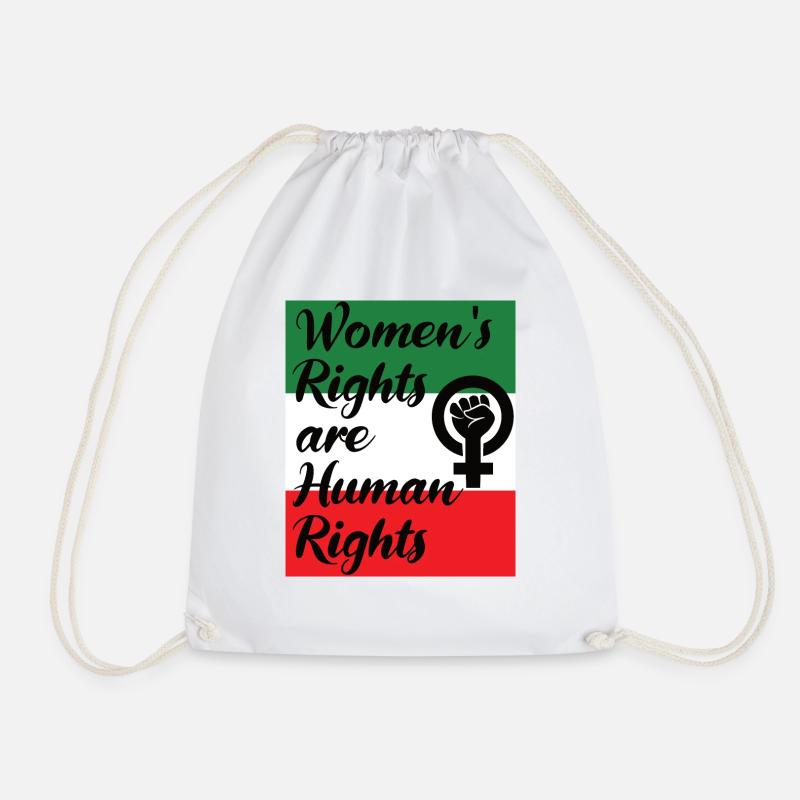 Women's Rights Are Human Rights - Iran Protest - Turnbeutel - Weiß