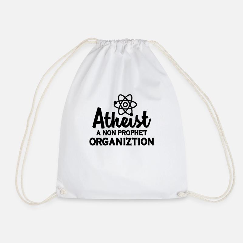 Atheist Atheismus Anti-religion Securalism God - Turnbeutel - Weiß