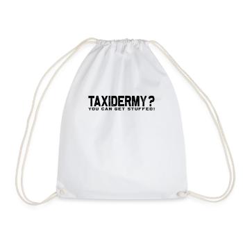 Animal assembly Hunting trophy Stuffing animals - Drawstring Bag - white - Front