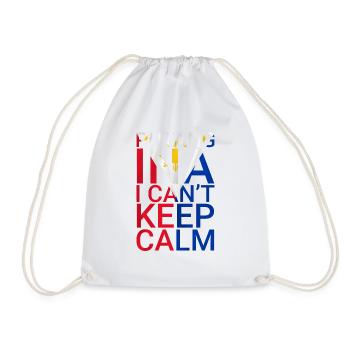 Hilarious Excited Pinays Mockery Expression - Drawstring Bag - white - Front