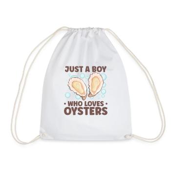 Oyster Lovers Funny Oyster Oyster Shucker - Drawstring Bag - white - Front