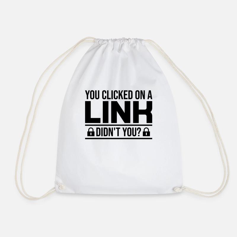 Cybersecurity Computer Security Cybersecurity - Drawstring Bag - white