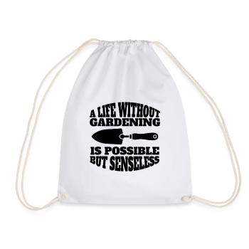 Jardin cadeau jardinier verger jardinier amateur - Sac de sport léger - blanc - Devant