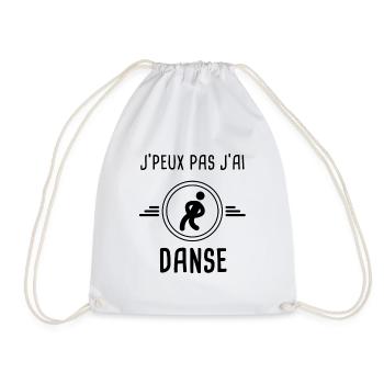 j'peux pas j'ai danse music - Sac de sport léger - blanc - Devant