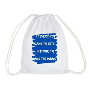 le futur est dans tes mains - Sac de sport léger - blanc - Devant