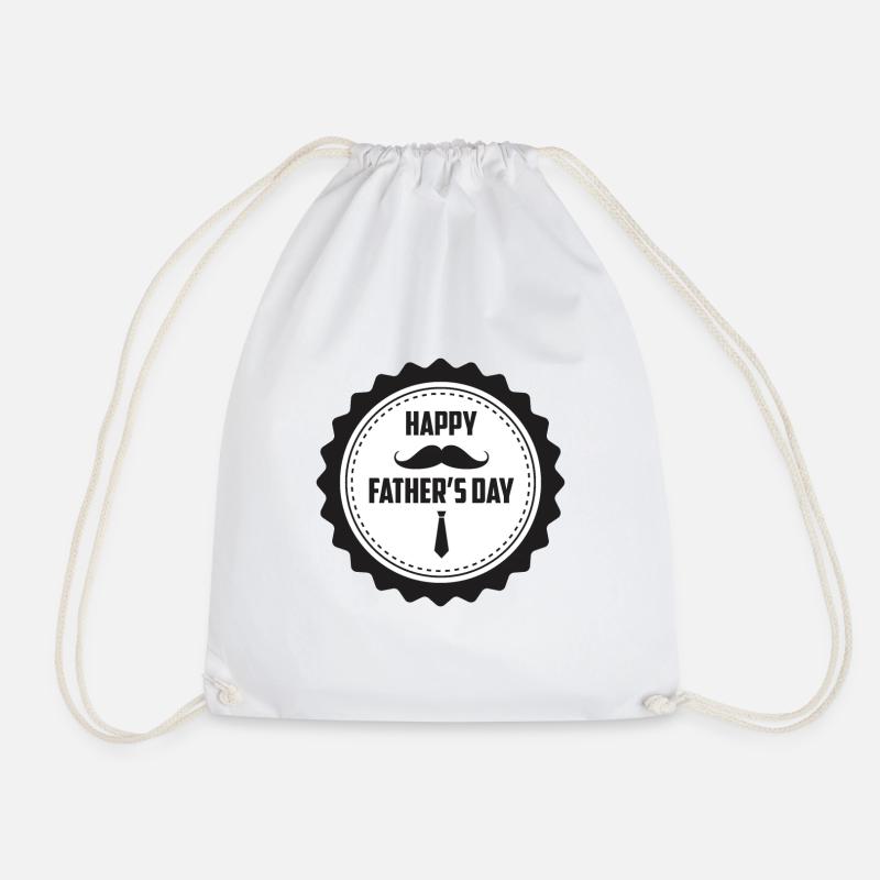 Happy Fathers Day - Turnbeutel - Weiß