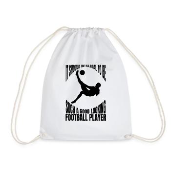 Soccer Soccer Coach Soccer Player Soccer Player - Drawstring Bag - white - Front